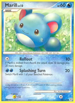 Marill #88, Reverse Foil