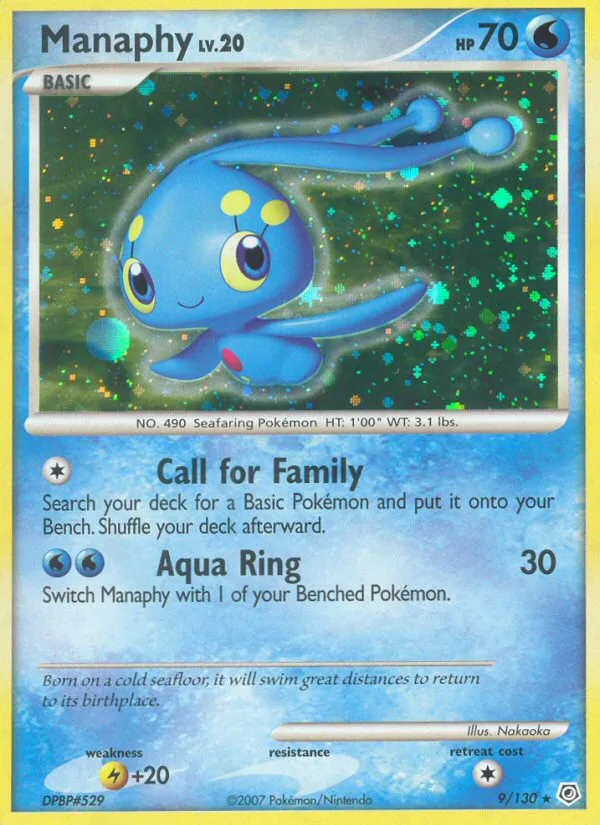 Manaphy #9, Diamond & Pearl