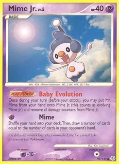 Mime Jr. #90, Reverse Foil