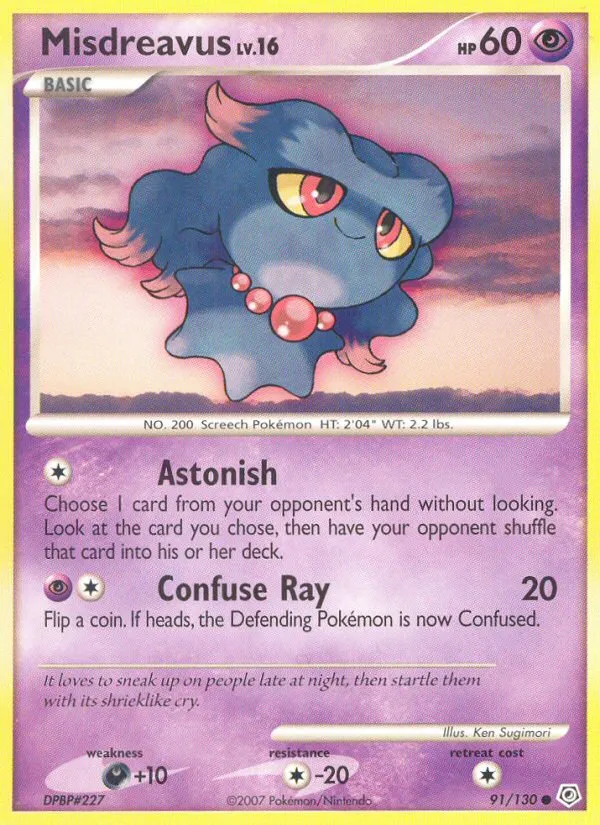 Misdreavus #91, Diamond & Pearl