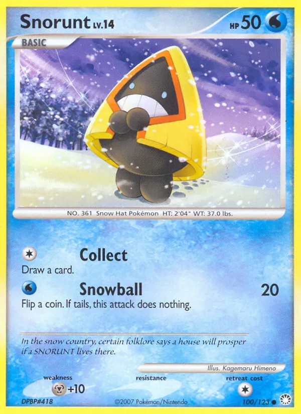 Snorunt #100, Mysterious Treasures Reverse Foil