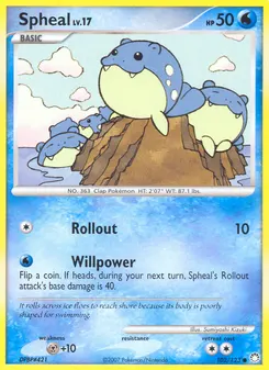 Spheal #102, Reverse Foil