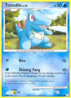 Totodile #106, Reverse Foil