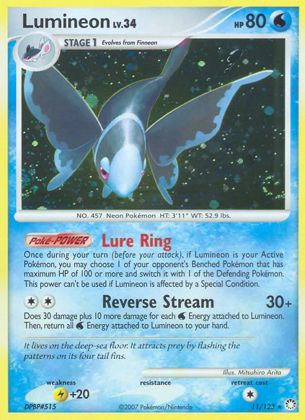 Lumineon #11, Mysterious Treasures