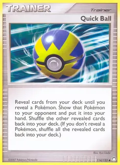 Quick Ball #114, Mysterious Treasures