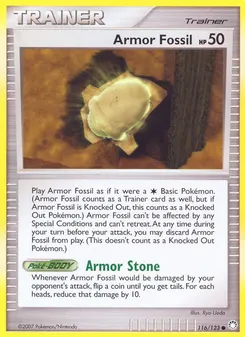 Armor Fossil #116, Mysterious Treasures
