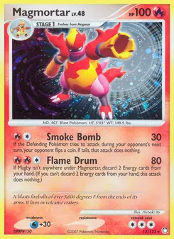 Magmortar #12, Reverse Foil