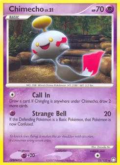 Chimecho #22, Reverse Foil