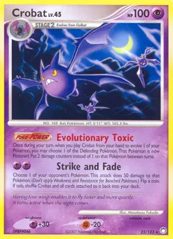 Crobat #23, Reverse Foil