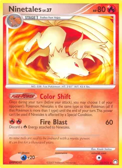Ninetales #32, Reverse Foil