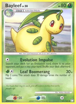 Bayleef #41, Mysterious Treasures