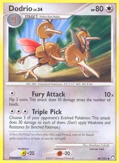 Dodrio #46, Standard
