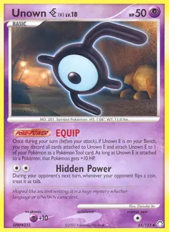 Unown [E] #65, Standard