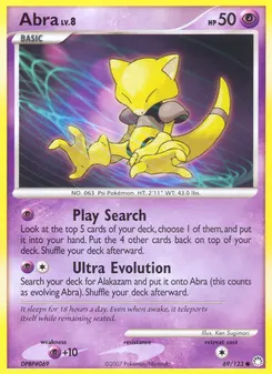 Abra #69, Reverse Foil