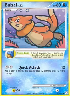 Buizel #75, Mysterious Treasures