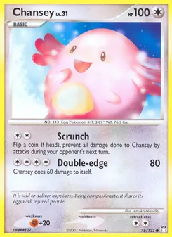 Chansey #76, Mysterious Treasures
