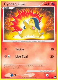 Cyndaquil #79, Reverse Foil