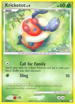 Kricketot #86, Pokemon Countdown Calendar