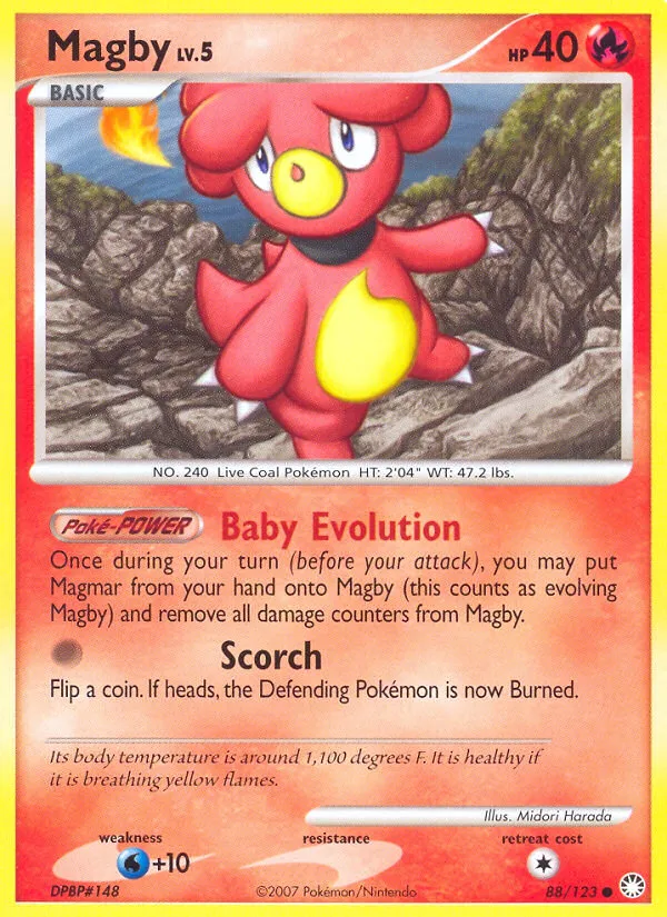 Magby #88, Mysterious Treasures Reverse Foil