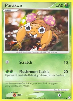 Paras #92, Mysterious Treasures