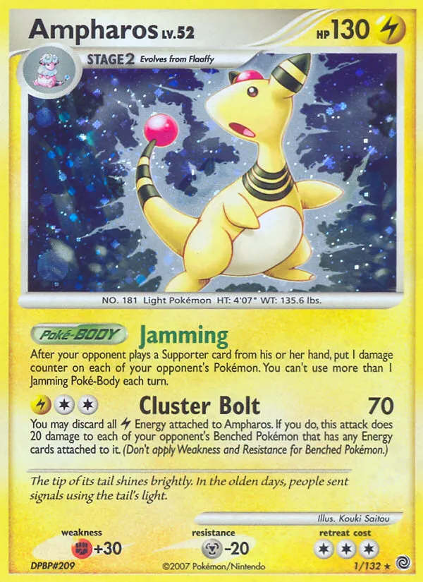 Ampharos #1, Secret Wonders
