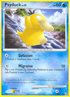 Psyduck #100, Reverse Foil