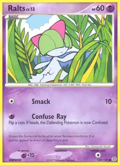 Ralts #102, Reverse Foil