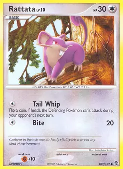 Rattata #103, Reverse Foil