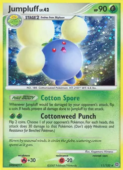 Jumpluff #11, Reverse Foil