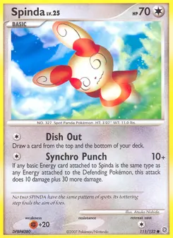 Spinda #111, Reverse Foil