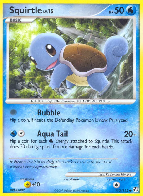 Squirtle #112, Secret Wonders