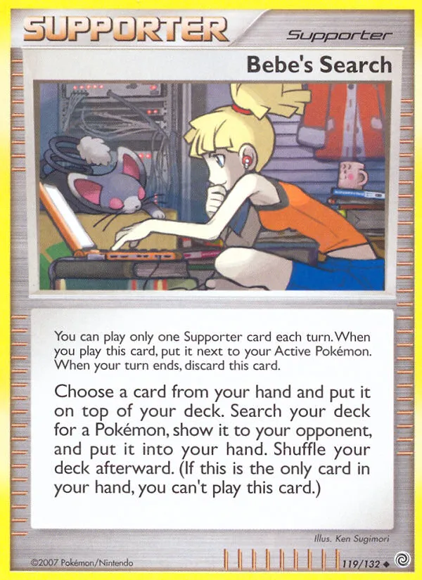 Bebe's Search #119, Secret Wonders Reverse Foil
