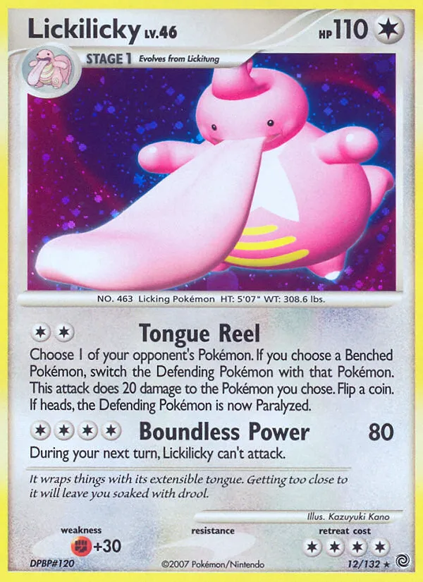 Lickilicky #12, Secret Wonders