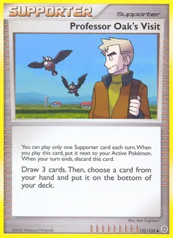 Professor Oak's Visit #122, Professor Program '08-'09