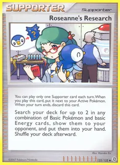 Roseanne's Research #125, Crosshatch-2009 Pokemon League
