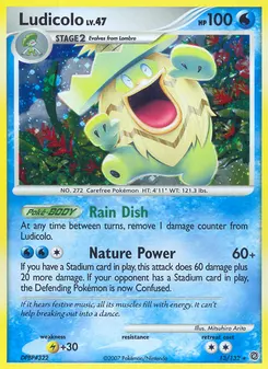 Ludicolo #13, Reverse Foil