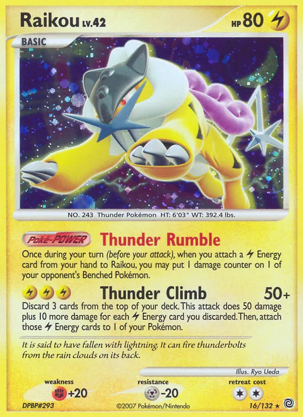 Raikou #16, Secret Wonders Reverse Foil