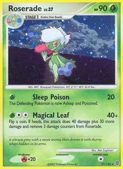 Roserade #17, Reverse Foil