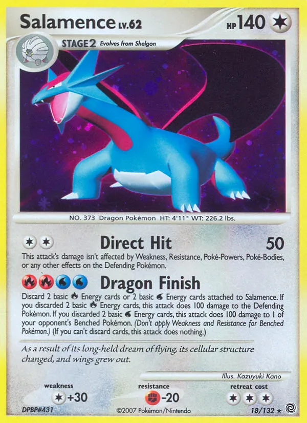 Salamence #18, Secret Wonders