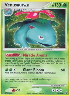 Venusaur #20, Lavaflow Theme Deck