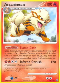 Arcanine #22, Reverse Foil