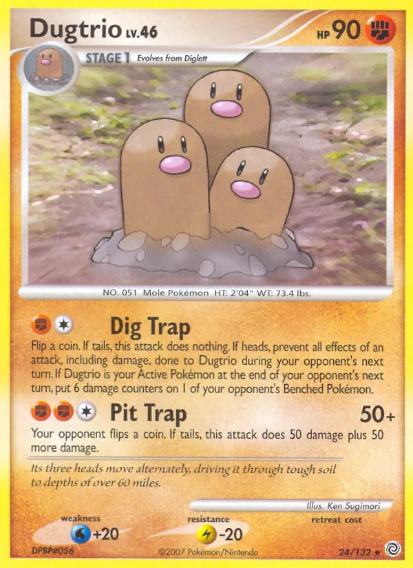 Dugtrio #24, Secret Wonders