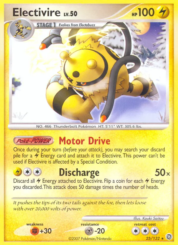 Electivire #25, Secret Wonders Cosmos