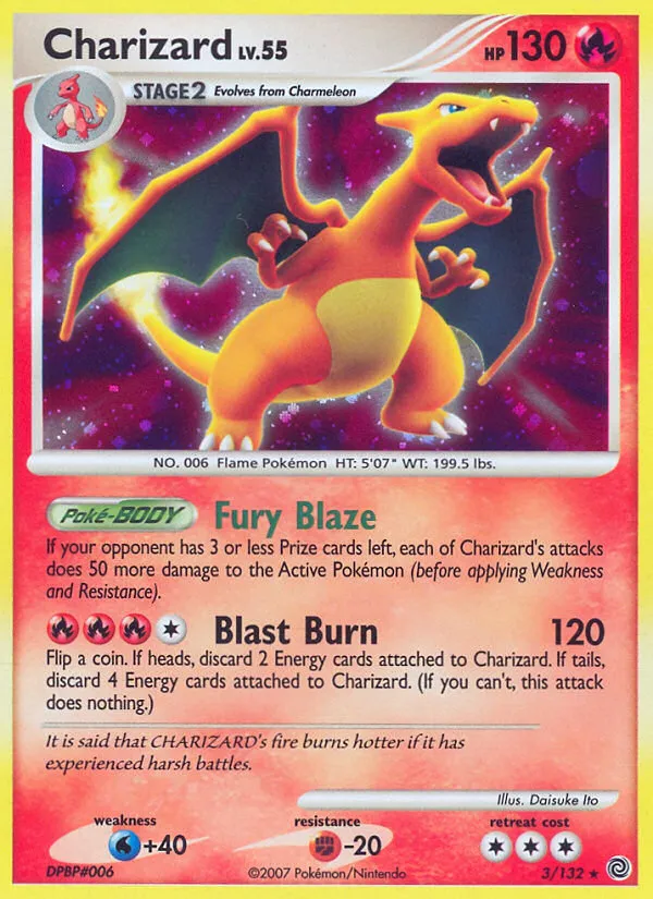 Charizard #3, Secret Wonders