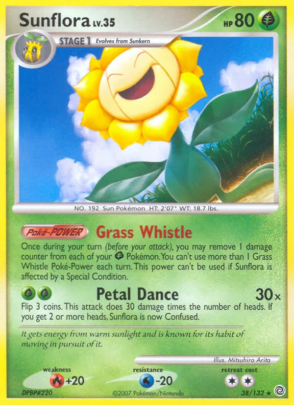 Sunflora #38, Secret Wonders Reverse Foil
