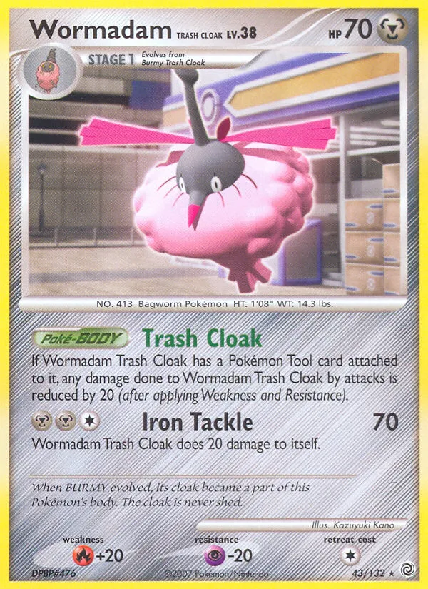 Wormadam Trash Cloak #43, Secret Wonders
