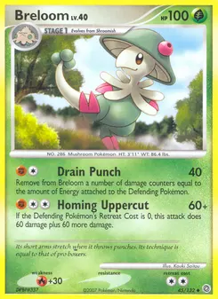 Breloom #45, Reverse Foil