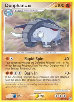 Donphan #48, Reverse Foil