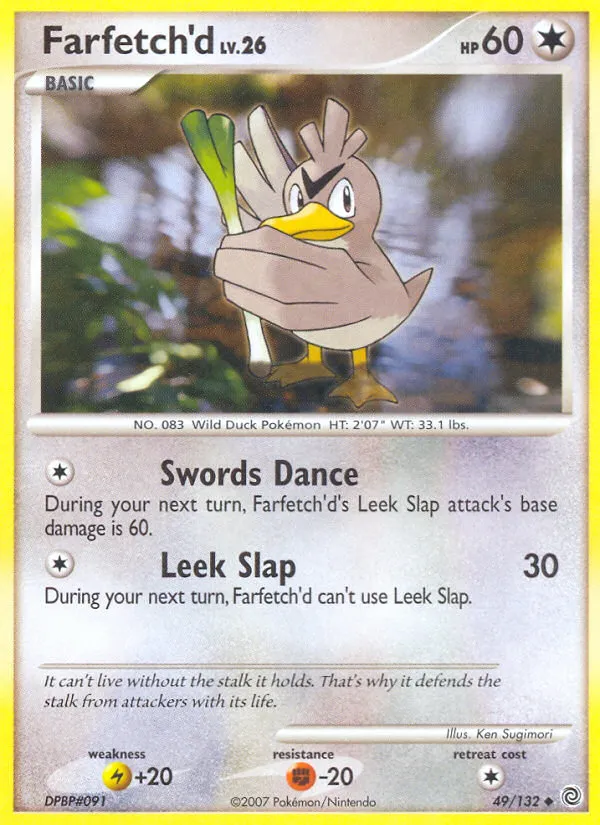 Farfetch'd #49, Secret Wonders