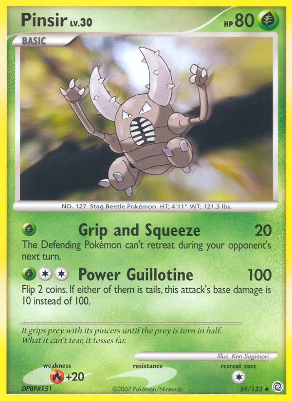 Pinsir #59, Secret Wonders
